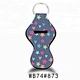 Fashion Neoprene Chapstick Holder Keychain