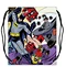 hot selling colorful cartoon drawstring garbage bag backpack bag cord Kids Drawstring Bag