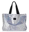 Blue Paisley Beach Bag