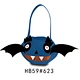 Wholesale Halloween Make Up felt  Chevron Tote Bag with handle