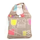 Folding Rose Shopping Bag