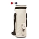 2016 new arrival round pearl white wine shoulder cooler bag