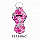 Fashion Neoprene Chapstick Holder Keychain