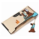Korea Style Women Long Wallets PU Leather Lovely Dog Double Zipper Hasp Purse