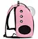 Dog Cat Leather Backpack Pet Carrier Astronaut