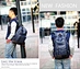 vintage pu school bag for men