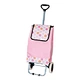 nice portable folding shopping trolley bag with wheels