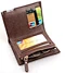 wallet with zipper card holder