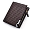 wallet with zipper card holder