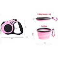 Hot Selling Automatic Extendable Traction Training Pet Rope Multi Color Adjustable Retractable Dog Leash