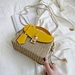 straw woven bag