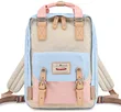 Himawari Backpack/Waterproof Backpack 14.9 inch College Vintage Travel Bag for Women and Men,14inch Laptop for Student (HM-38#)