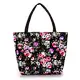 2023 women canvas tote bags for ladies ose Flower Printing
