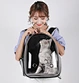Cat bag pet backpack out portable transparent space capsule pet bag out cat supplies breathable backpack