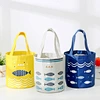 Cartoon bento insulation bag hand-held Oxford aluminum foil lunch box insulation bag student take-away lunch bag