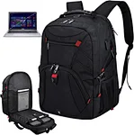 Laptop Backpack Large 17 Inch Anti Theft TSA Friendly Travel Backpack with USB Charging Port Waterproof College 17in