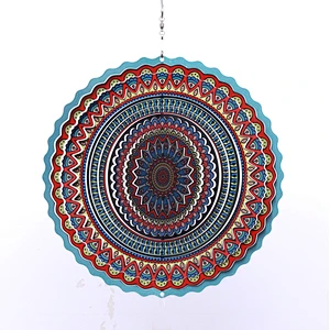 Mandala Wind Spinner For Garden Decoration