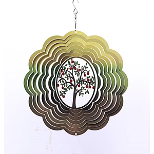 Tree Of Life Wind Spinner For Garden Decoration