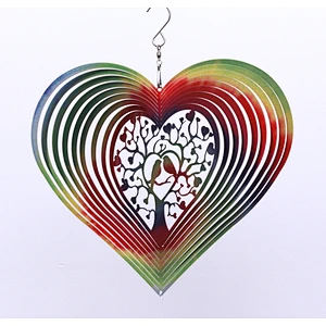 Lovebird Wind Spinner For Garden Decoration