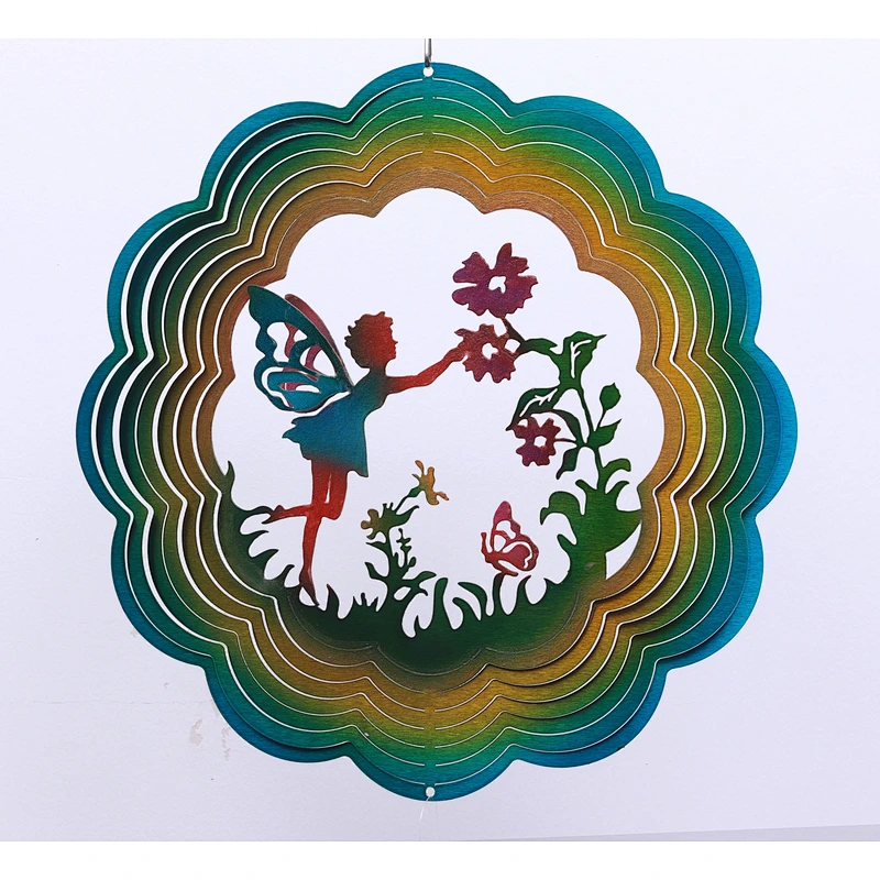 Fairy Wind Spinner For Garden Decoration