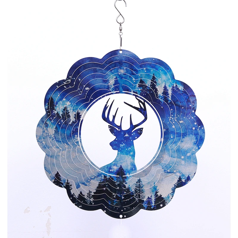Wapiti Wind Spinner For Garden Decoration