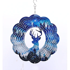 Wapiti Wind Spinner For Garden Decoration