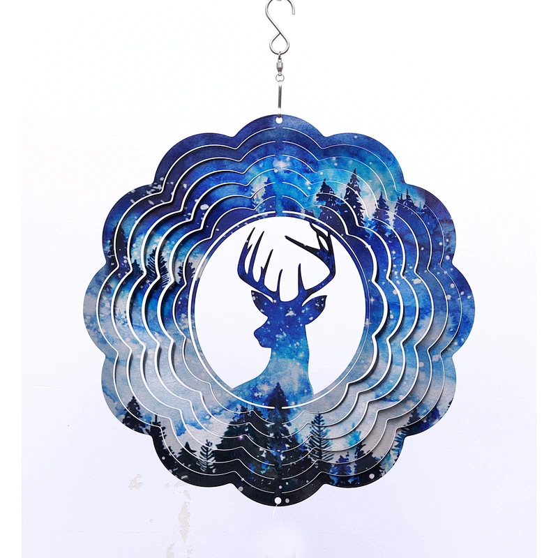 Wapiti Wind Spinner For Garden Decoration