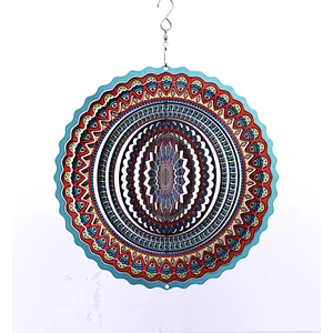 Mandala Wind Spinner For Garden Decoration