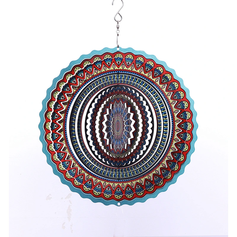 Mandala Wind Spinner For Garden Decoration