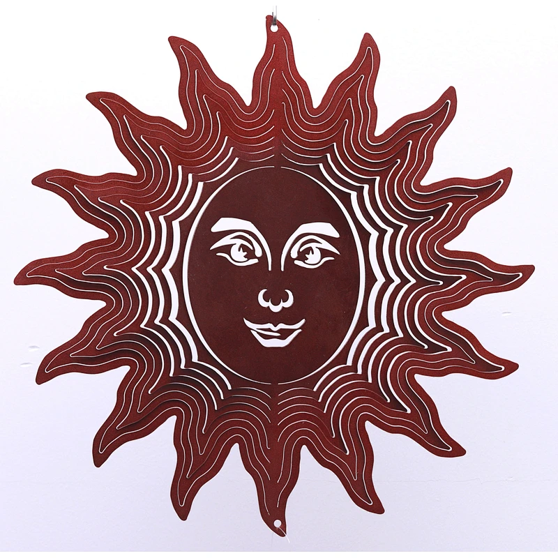 Hotsale Copper Stainless Steel Wind Spinner For Garden Decoration Christmas Gifts
