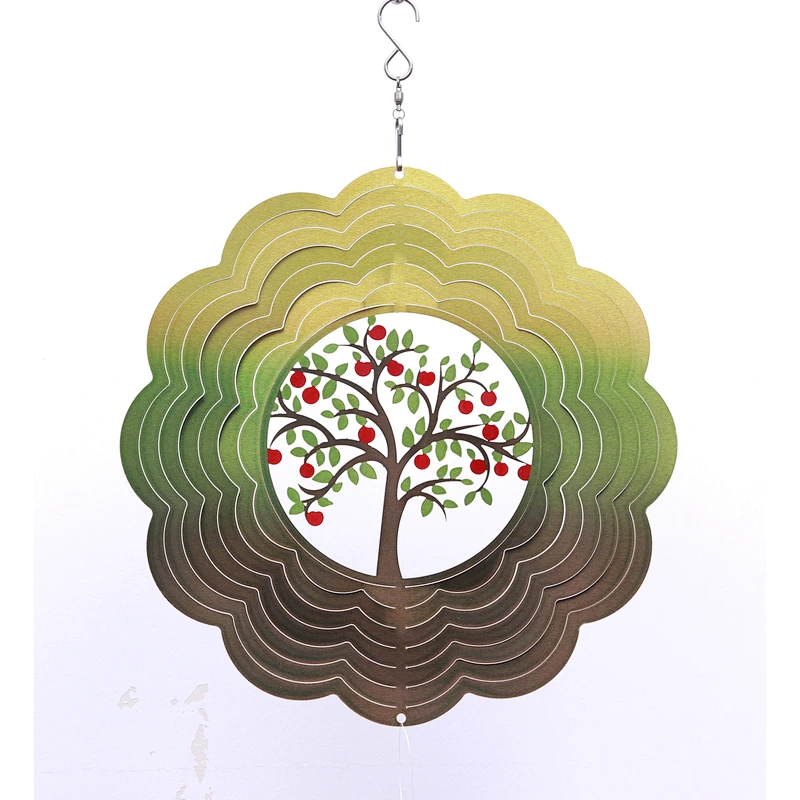 Tree Of Life Wind Spinner For Garden Decoration