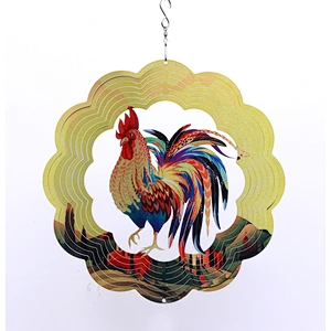 Rooster Wind Spinner For Home Decoration