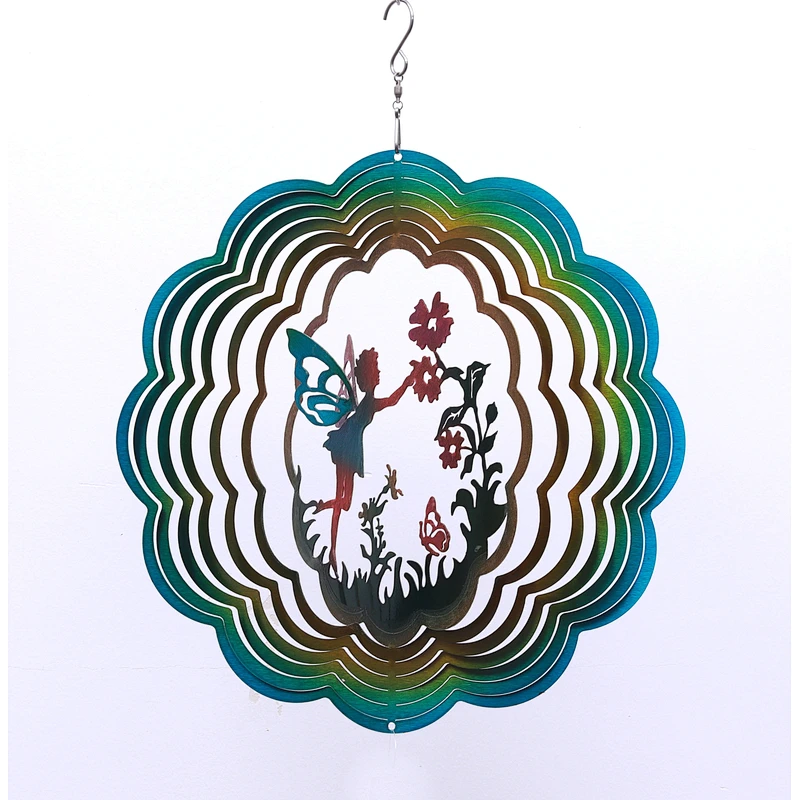 Fairy Wind Spinner For Garden Decoration