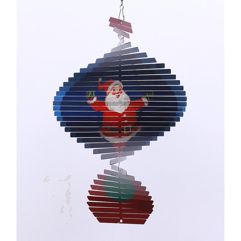 Snowman Wind Spinner For Garden Decoration