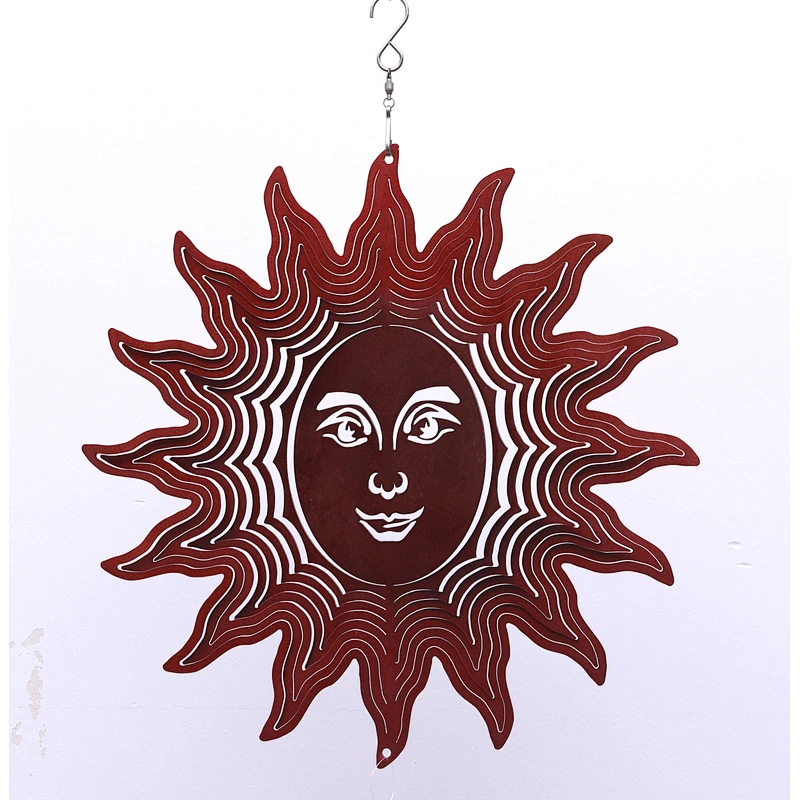 Hotsale Copper Stainless Steel Wind Spinner For Garden Decoration Christmas Gifts