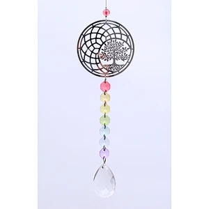 Tree Of Life Crystal Sun Catcher For Garden Home Decoration