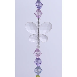 Crystal Pendant Butterfly Sun Catcher For Home Decoration