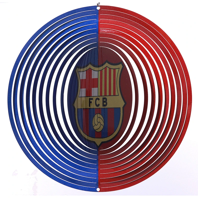 Futbol Club Barcelona Wind Spinner For Garden Decoration
