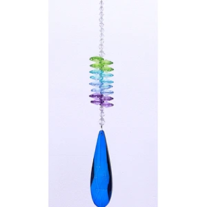 Tear Of Angel Bule Crystal Sun  Catcher For Garden Home Decoration