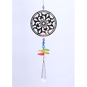 Mandala Crystal Sun Catcher For Garden Home Decoration