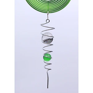 Hummingbird Wind Spinner With Tail Sprial For Garden Decoration