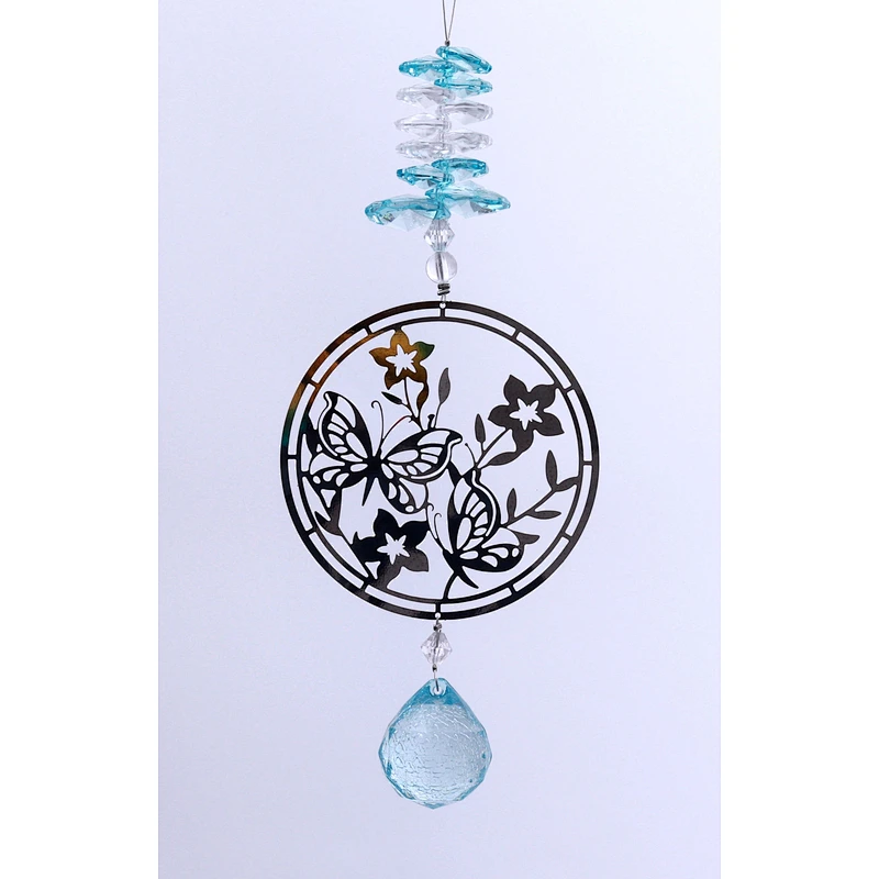 March Sign Crystal Sun Catcher For Garden Home Decoration