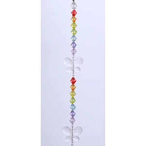 Crystal Pendant Butterfly Sun Catcher For Home Decoration