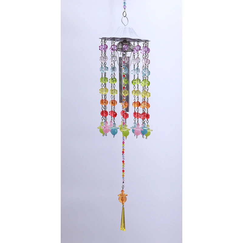 Rainbow Crystal Sun Catcher Wind Chime For Home Garden Decoration