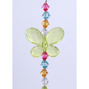 Crystal Pendant Butterfly Sun Catcher For Home Decoration