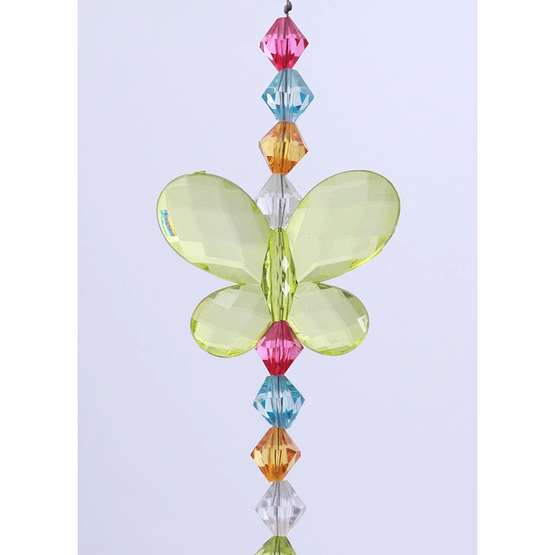 Crystal Pendant Butterfly Sun Catcher For Home Decoration