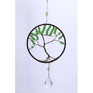 Tree Of Life Crystal Sun Catcher For Home Decoration
