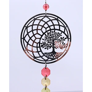Tree Of Life Crystal Sun Catcher For Garden Home Decoration