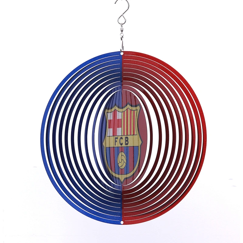 Futbol Club Barcelona Wind Spinner For Garden Decoration