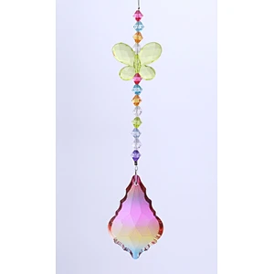 Crystal Pendant Butterfly Sun Catcher For Home Decoration